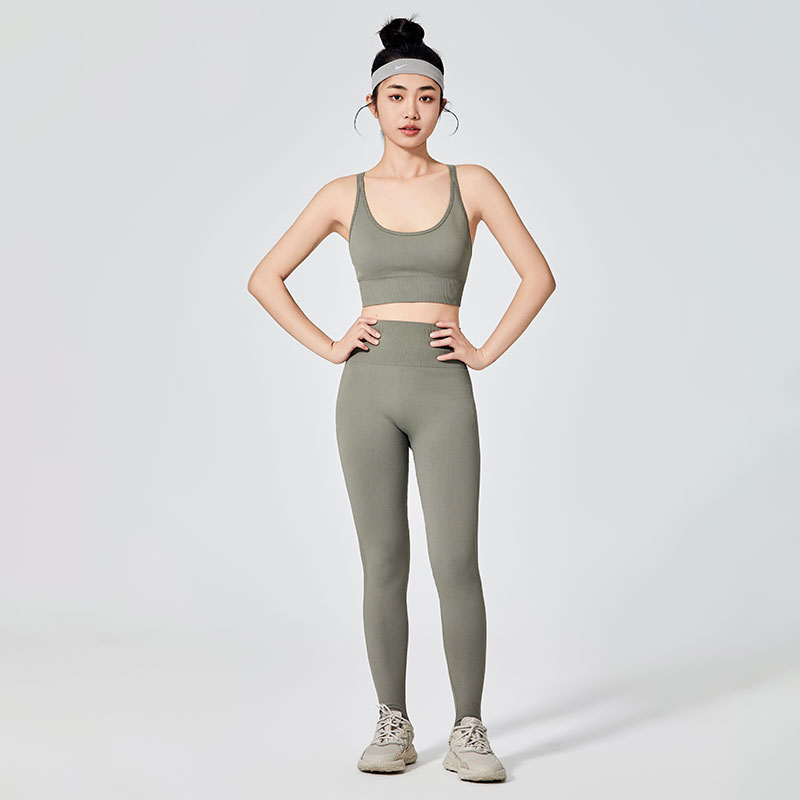 Dames kleurrijke eenvoudige sportlegging