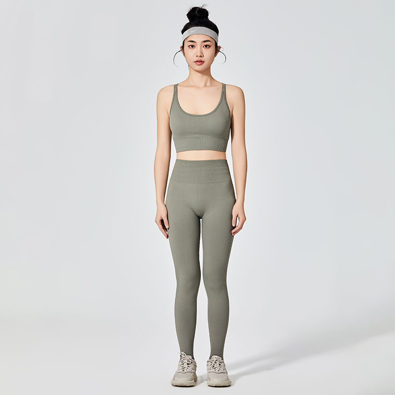 Dames kleurrijke eenvoudige sportlegging 