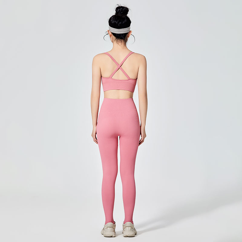 Dames kleurrijke eenvoudige sportlegging 