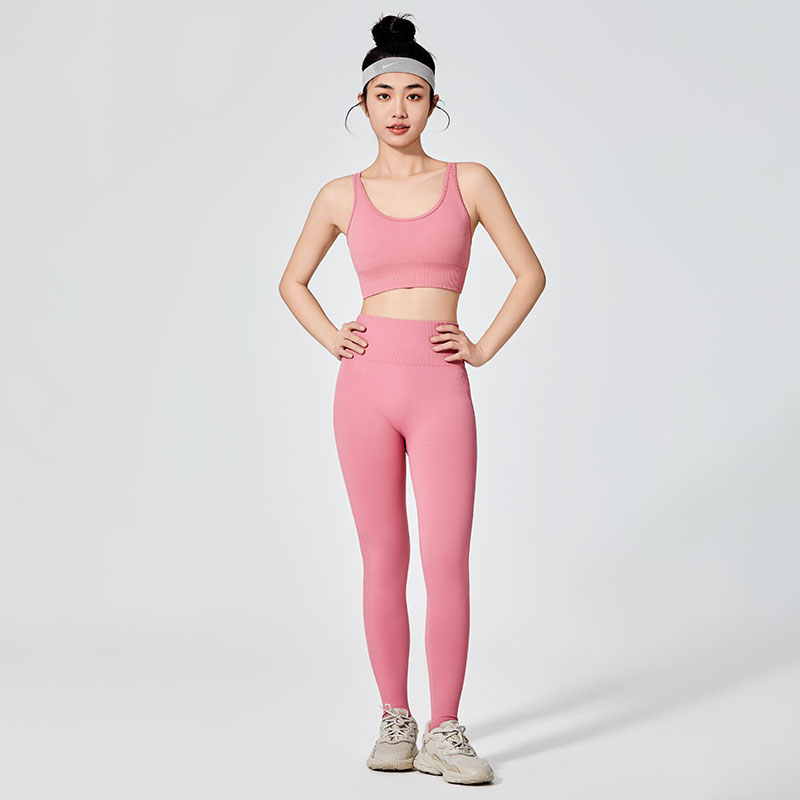 Dames kleurrijke eenvoudige sportlegging 