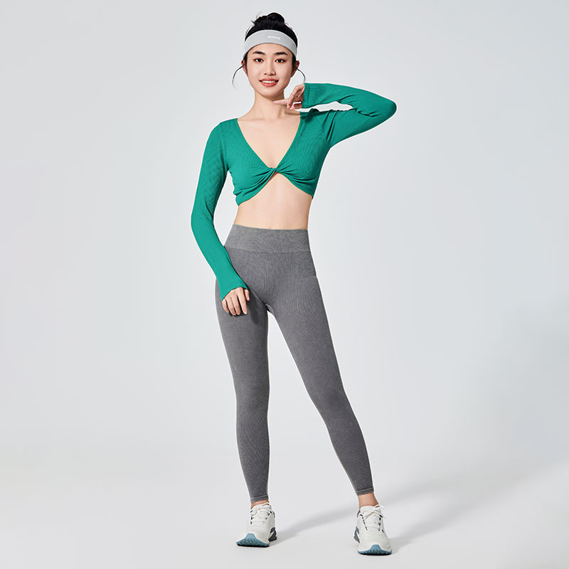 Dames sportlegging met hoge taille